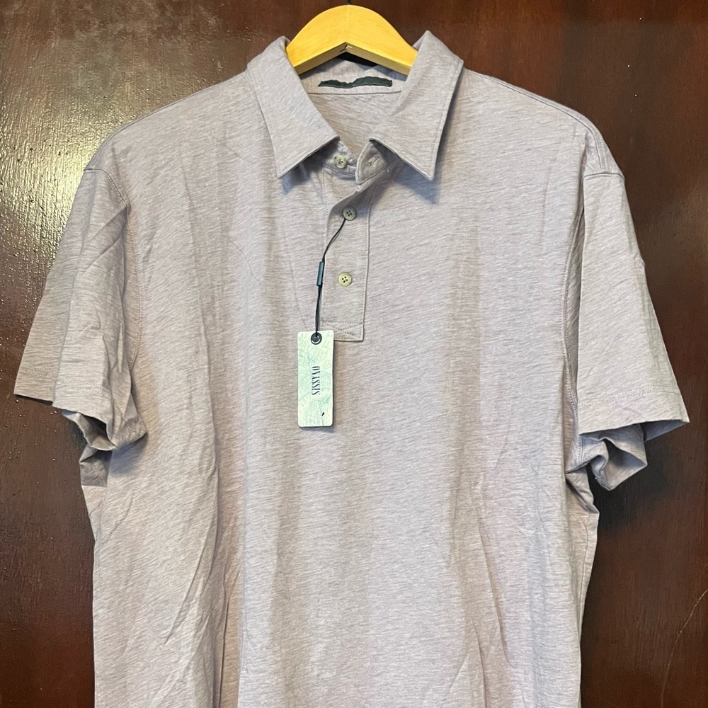 Men’s 100% Cotton Purple Polo Jersey Shirt